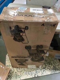 Brand New Joovy Caboose Graphite Sit and Stand Double Tandem Stroller Box Wear