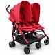 Brand New Maxi Cosi Dana Twin/double Pushchair Stroller In Origami Red Rrp£375