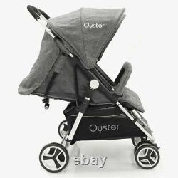 Brand new Babystyle Oyster Twin Stroller, Pushchair Mercury raincover birth-22kg