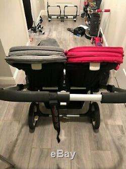 Bugaboo Donkey Duo Twin Double Stroller Seats And Bassinets