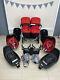 Bugaboo Donkey V1.1 Twin Red Full Double Travel System
