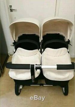 Bugaboo donkey complete twin sets with footmuffs