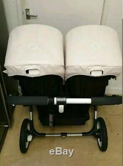 Bugaboo donkey complete twin sets with footmuffs