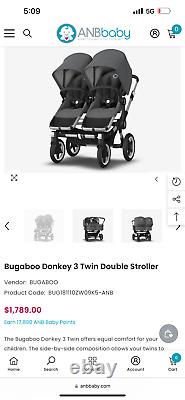 Bugaboo donkey stroller