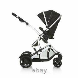 Buggy Pushchair Stroller Pram 2 Seat Double Buggy Twin Stroller With Rain Cover