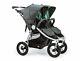 Bumbleride Indie Twin Double All Terrain Stroller Dawn Grey Mint New In Box 2018