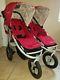 Bumbleride Indie Twin Double All Terrain Stroller, Red