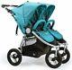 Bumbleride Indie Twin Double All Terrain Stroller Tourmaline Wave Brand New 2018