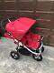 Bumbleride Indie Twin Red Double Stroller Great Condition