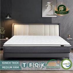 CHEVNI 10 Mattress Pocket Spring Twin Full Queen King Bed Breathable Mattress