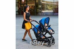 CHICCO Fully Twin Stroller Twin Reversible Pram Travel System