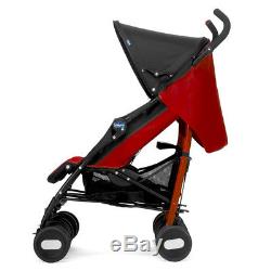 CHICCO Passeggino Echo Twin Garnet Doppio Duo Gemelli Gemellare Double Stroller