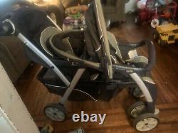 Chicco Cortina Twin Stroller Nice Condition