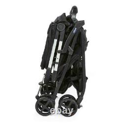 Chicco OhLaLa Twin Stroller Black Night + Raincover, Suitable From Birth £200