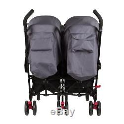 Childcare Nix Twin Double Duo Baby Stroller Pram Thunder Road