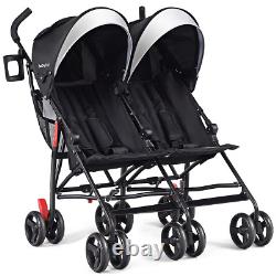 Children Side By Side Stroller For Twins Lightweight Cochecito De Ninos Gemelos
