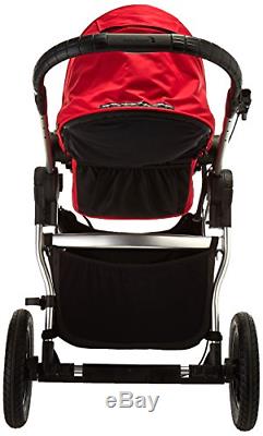 City Select Twin Tandem Double Stroller Ruby w Second Seat NEW