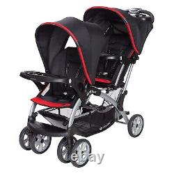 Combo Twins Nursery Center Playard Bag Newborn Baby Sit N' Stand Double Stroller