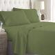 Complete Bedding 1000 Tc Or 1200 Tc Egyptian Cotton Moss Solid Select Item