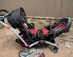 Contours Convertible Tandem Double Baby Stroller & Toddler Stroller