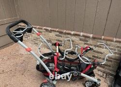 Contours Convertible Tandem Double Baby Stroller & Toddler Stroller