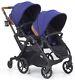 Contours Curve Reversible Seat Twin Double Baby Stroller Indigo Blue New 2018