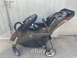 Contours Option Elite Double Stroller Great Used Condition