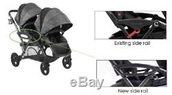 Contours Options Elite Twin Tandem Double Baby Stroller Carbon NEW Upgraded 2017