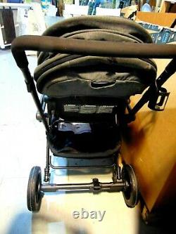 Contours Options Elite V2 Twin Tandem Double Baby Stroller Carbon 2017