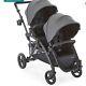 Contours Options Elite V2 Twin Tandem Double Baby Stroller Charcoal New