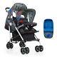 Cosatto Baby & Toddler Tandem Double Twin Stroller Pushchair Pram Inc Raincover