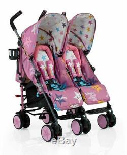 Cosatto Supa Dupa Double Twin Stroller Ex Display (No Accesories)