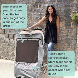 Deluxe Double Stroller Sun Shade (6m+) Universal Sun Cover for Twin