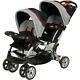 Double Baby Stroller Twin City Tandem Infant Car Seat Carrier Travel Carriage