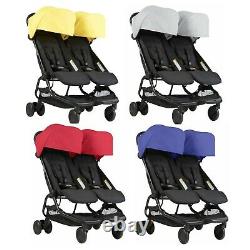 Double Baby Stroller Twin Mountain Buggy Nano Duo New Boxed