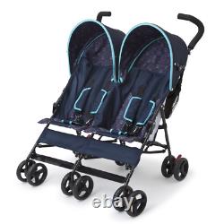 Double Baby Stroller Twin Tandem 2-seat Elite Stand Toddler Infant Strollers