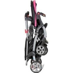 Double Baby Stroller Two Child Infant Toddle Travel Twin Car Safety Safe Stand