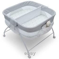 Double Bassinet EZ Fold Ultra Compact Design for Twins Lightweight Space Saving