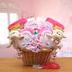 Double Delight Twins New Baby Girls Large Hamper Gift Basket From Gbds
