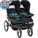 Double Jogging Baby Infant Stroller Newborn Light Weight Travel System Twins