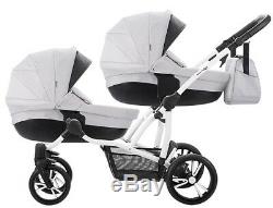 Double Stroller Bebetto 42 2in1 for twins wózek dla bliniaków 2w1