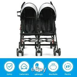 Double Stroller For Infant And Toddler Tandem Twin Baby Stroller Lightweight 18