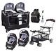 Double Stroller Frame With 2 Car Seats Bases Twins Combo Nursery Center Baby Bag