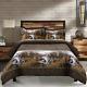 Duck Approach Bed Comforter Set 4-pc Cotton Lodge Cabin Bedding King Twin Size