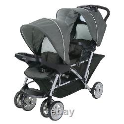 Duoglider Double Stroller Lightweight Double Stroller with Tandem Seating, Gla