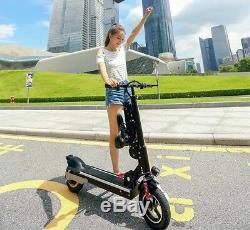 Electric Parent Child Folding Electric Scooter Twin Double Seat Tandem E- Bike