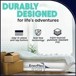 EnerPlex Twin Air Mattress for Camping, Home & Travel 13 Inch Double Height Ne