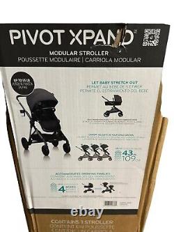 Even Flo Pivot Xpand Modular Stroller (Sabino Gray) 13812459 Up To 55 LB
