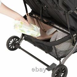 Evenflo Baby Double Stroller Aero2 Ultra-Lightweight Folding Twin Buggy Toddler