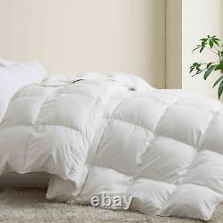 Extra Warm Winter Comforter Super Fullfy, White Goose Down Duvet Insert